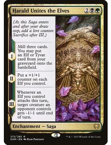 Magic: The Gathering Harald Unites the Elves (213) Near Mint
