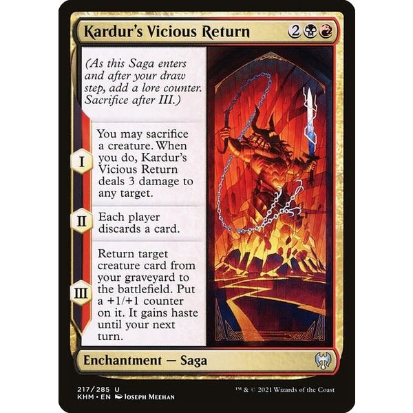 Magic: The Gathering Kardur's Vicious Return (217) Near Mint