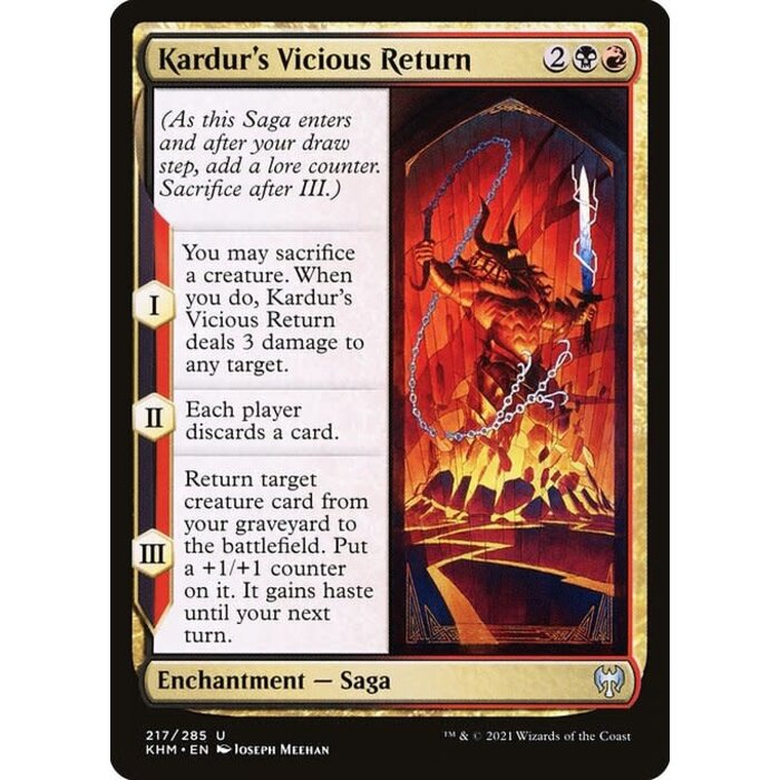 Magic: The Gathering Kardur's Vicious Return (217) Near Mint