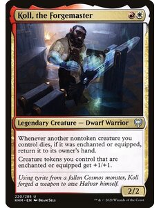 Magic: The Gathering Koll, the Forgemaster (220) Near Mint