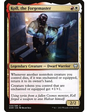 Magic: The Gathering Koll, the Forgemaster (220) Near Mint