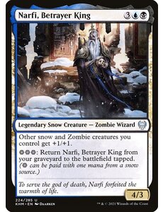 Magic: The Gathering Narfi, Betrayer King (224) Near Mint