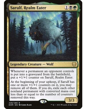 Magic: The Gathering Sarulf, Realm Eater (228) Near Mint