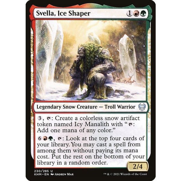 Magic: The Gathering Svella, Ice Shaper (230) Near Mint