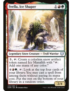 Magic: The Gathering Svella, Ice Shaper (230) Near Mint Foil
