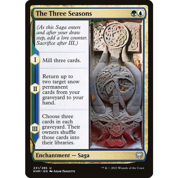 Magic: The Gathering The Three Seasons (231) Near Mint Foil