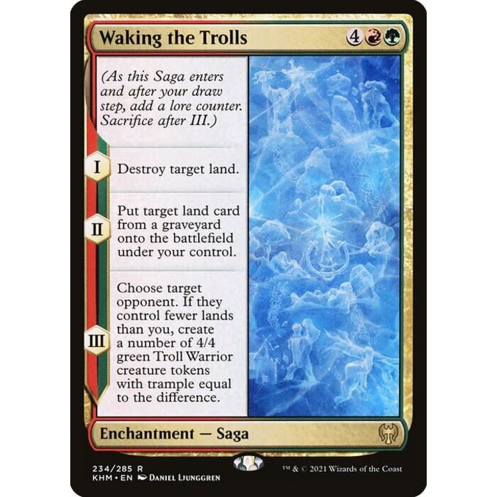 Magic: The Gathering Waking the Trolls (234) Lightly Played