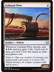 Magic: The Gathering Colossal Plow (236) Near Mint