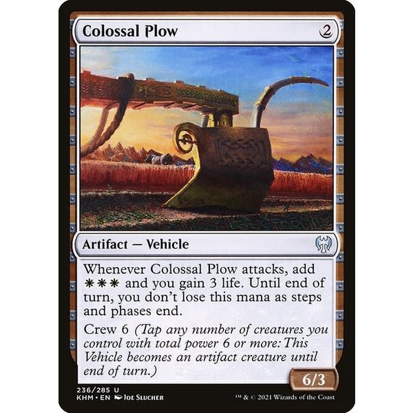 Magic: The Gathering Colossal Plow (236) Near Mint