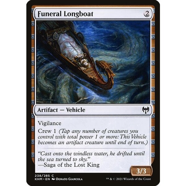 Magic: The Gathering Funeral Longboat (238) Near Mint