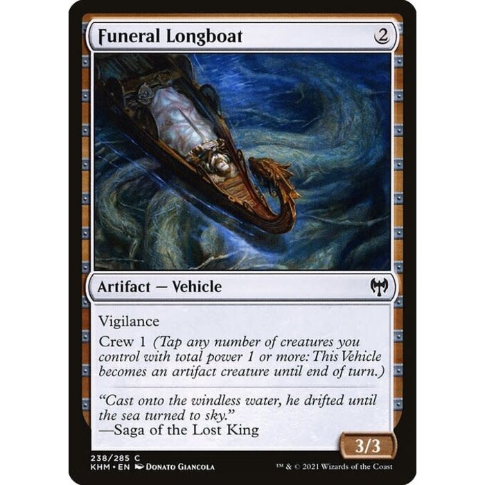 Magic: The Gathering Funeral Longboat (238) Near Mint