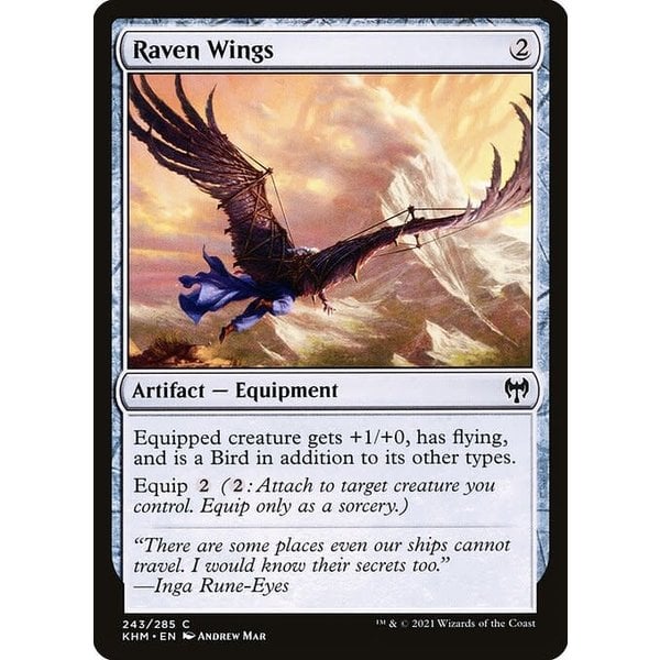 Magic: The Gathering Raven Wings (243) Near Mint