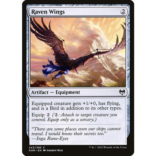 Magic: The Gathering Raven Wings (243) Near Mint Foil