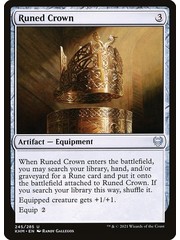 Magic: The Gathering Runed Crown (245) Near Mint