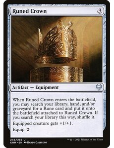 Magic: The Gathering Runed Crown (245) Near Mint