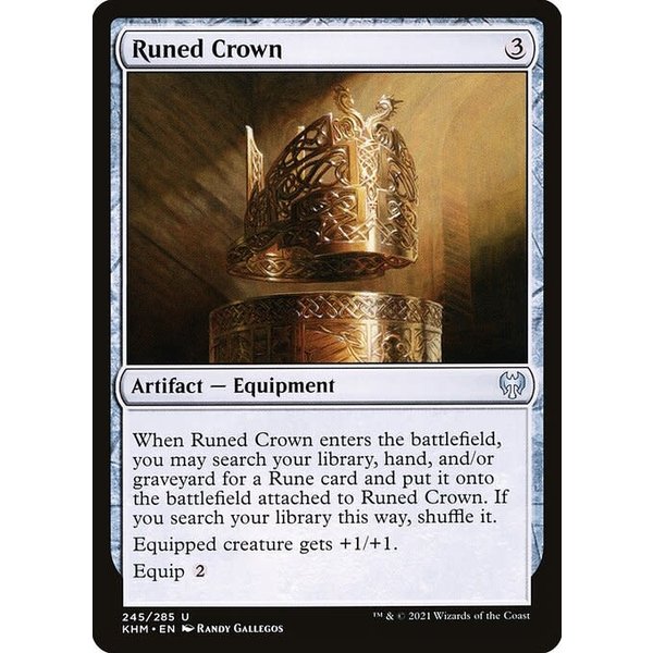 Magic: The Gathering Runed Crown (245) Near Mint