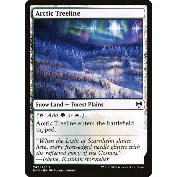 Magic: The Gathering Arctic Treeline (249) Near Mint