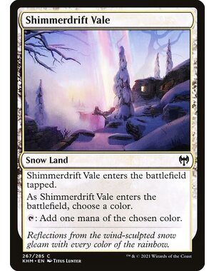 Magic: The Gathering Shimmerdrift Vale (267) Near Mint
