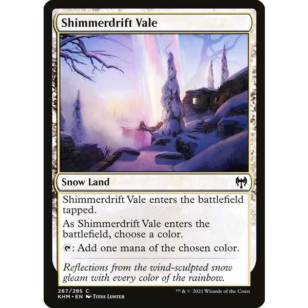 Magic: The Gathering Shimmerdrift Vale (267) Near Mint