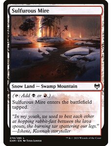 Magic: The Gathering Sulfurous Mire (270) Lightly Played