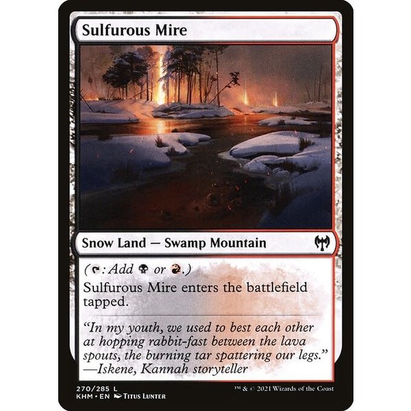 Magic: The Gathering Sulfurous Mire (270) Lightly Played