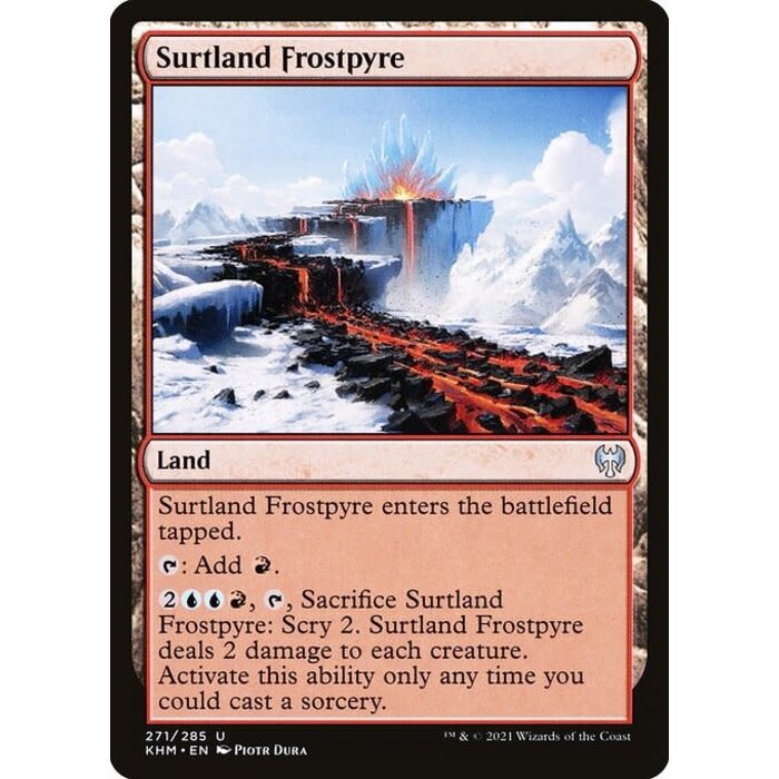 Magic: The Gathering Surtland Frostpyre (271) Near Mint