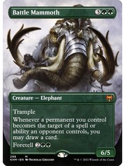 Magic: The Gathering Battle Mammoth (Borderless) (298) Near Mint