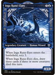 Magic: The Gathering Inga Rune-Eyes (Showcase) (304) Near Mint Foil