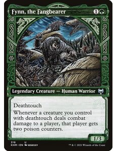 Magic: The Gathering Fynn, the Fangbearer (Showcase) (316) Lightly Played Foil