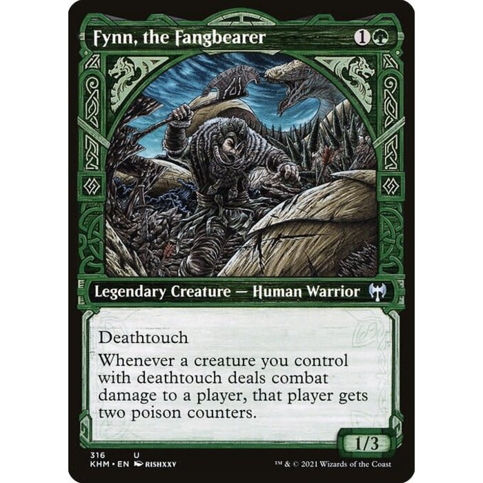 Magic: The Gathering Fynn, the Fangbearer (Showcase) (316) Near Mint