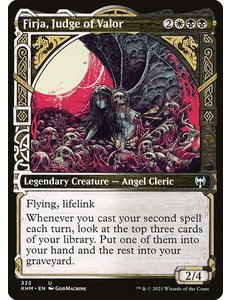 Magic: The Gathering Firja, Judge of Valor (Showcase) (322) Near Mint