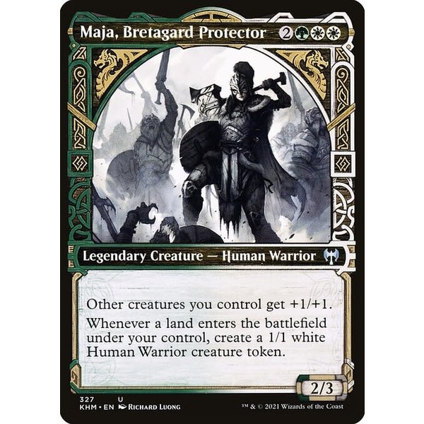 Magic: The Gathering Maja, Bretagard Protector (Showcase) (327) Near Mint