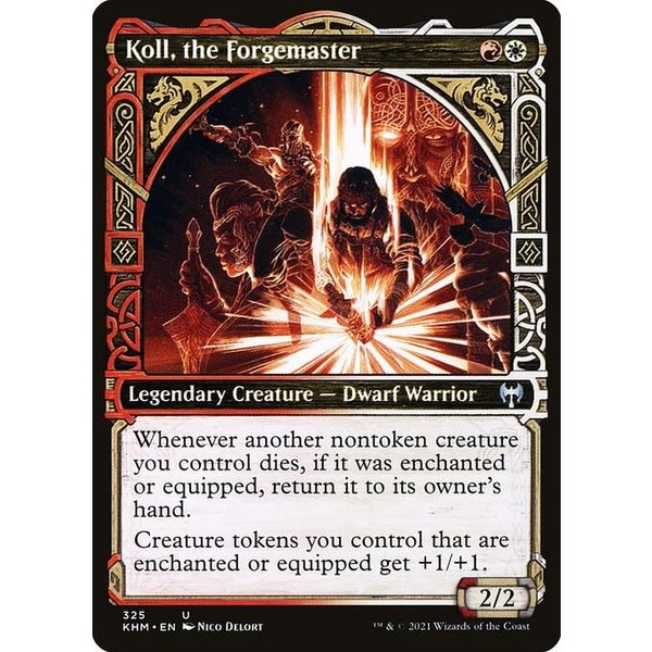 Magic: The Gathering Koll, the Forgemaster (Showcase) (325) Near Mint Foil