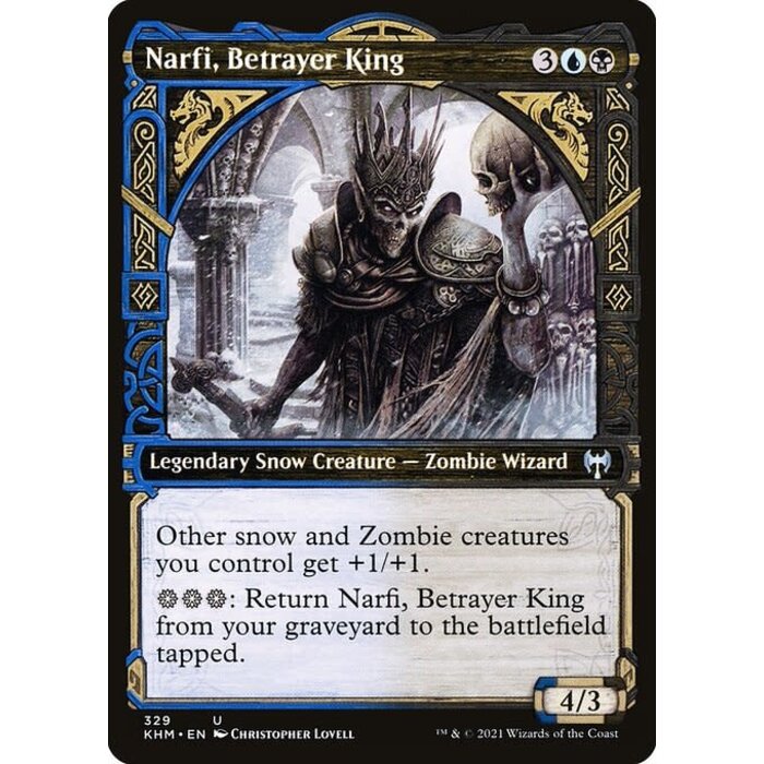Magic: The Gathering Narfi, Betrayer King (Showcase) (329) Near Mint