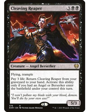 Magic: The Gathering Cleaving Reaper (376) Lightly Played