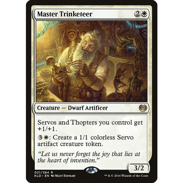 Magic: The Gathering Master Trinketeer (021) Lightly Played