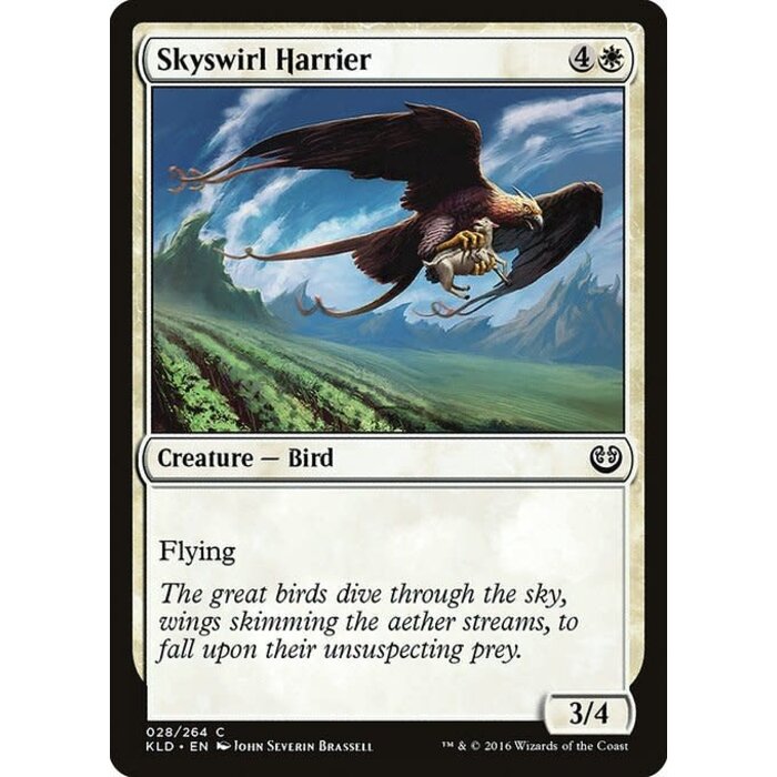 Magic: The Gathering Skyswirl Harrier (028) Lightly Played