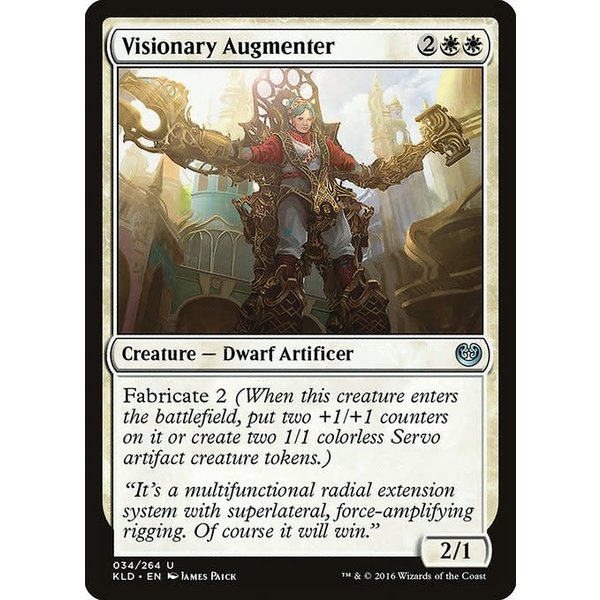Magic: The Gathering Visionary Augmenter (034) Lightly Played