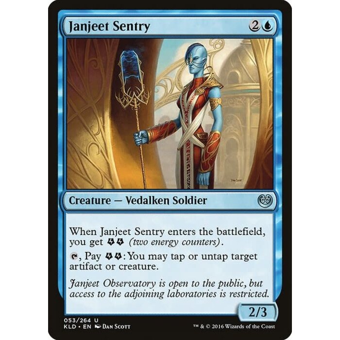 Magic: The Gathering Janjeet Sentry (053) Lightly Played