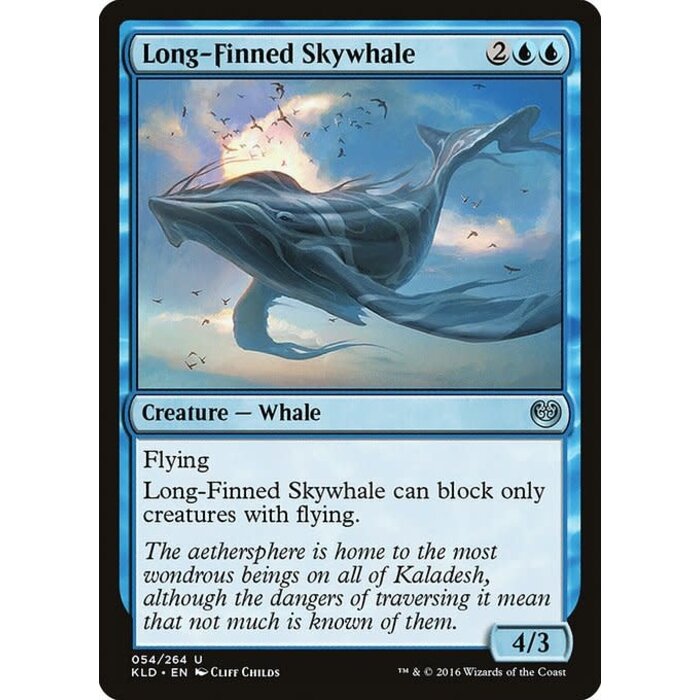 Magic: The Gathering Long-Finned Skywhale (054) Lightly Played