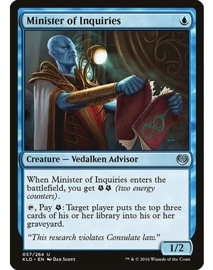 Magic: The Gathering Minister of Inquiries (057) Near Mint