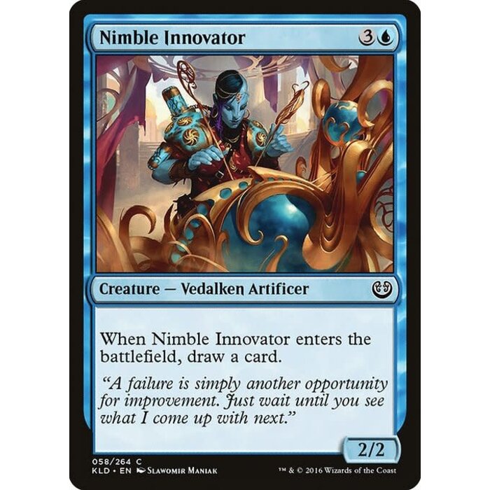Magic: The Gathering Nimble Innovator (058) Lightly Played