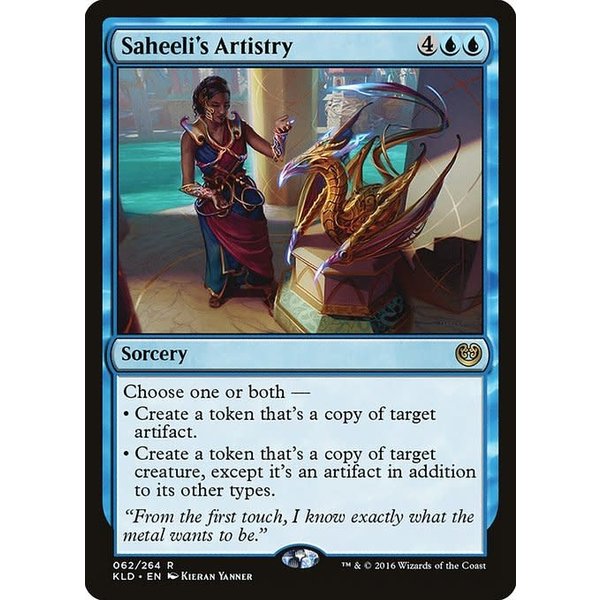 Magic: The Gathering Saheeli's Artistry (062) Lightly Played