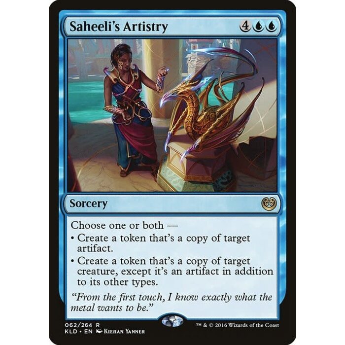 Magic: The Gathering Saheeli's Artistry (062) Lightly Played