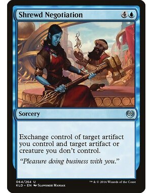 Magic: The Gathering Shrewd Negotiation (064) Lightly Played