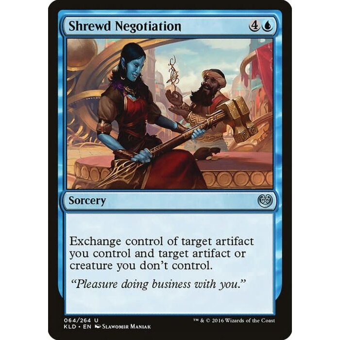 Magic: The Gathering Shrewd Negotiation (064) Lightly Played