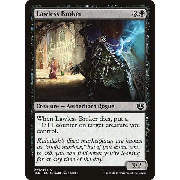 Magic: The Gathering Lawless Broker (086) Lightly Played