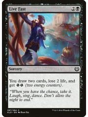 Magic: The Gathering Live Fast (087) Lightly Played