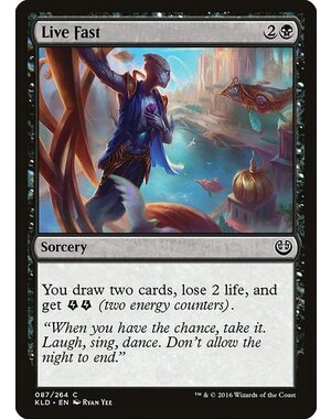 Magic: The Gathering Live Fast (087) Lightly Played