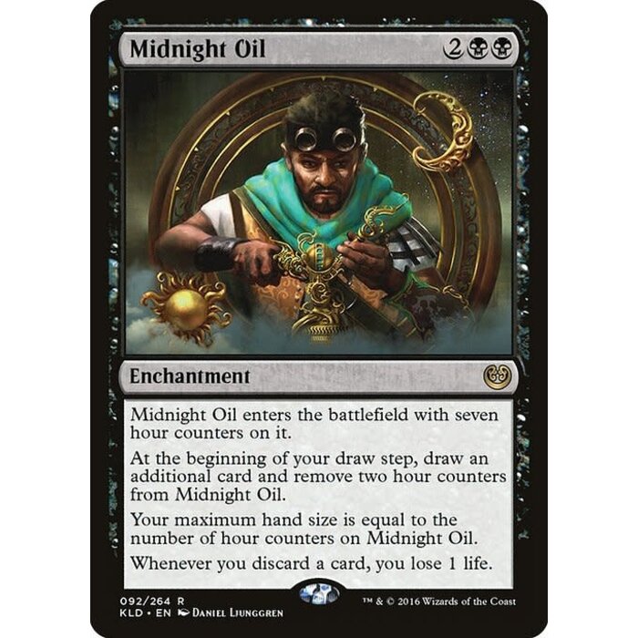 Magic: The Gathering Midnight Oil (092) Lightly Played